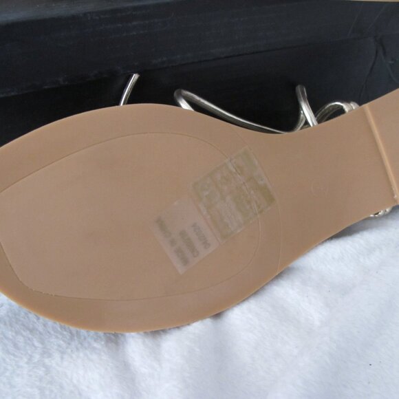 New - PrettyLittleThing Flower Lace Up Sandals - Picture 8 of 9